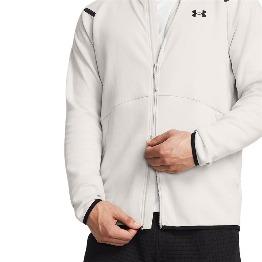 UA Unstoppable Fleece Full-Zip felpa con cappuccio da uomo Under Armour | 13893520110